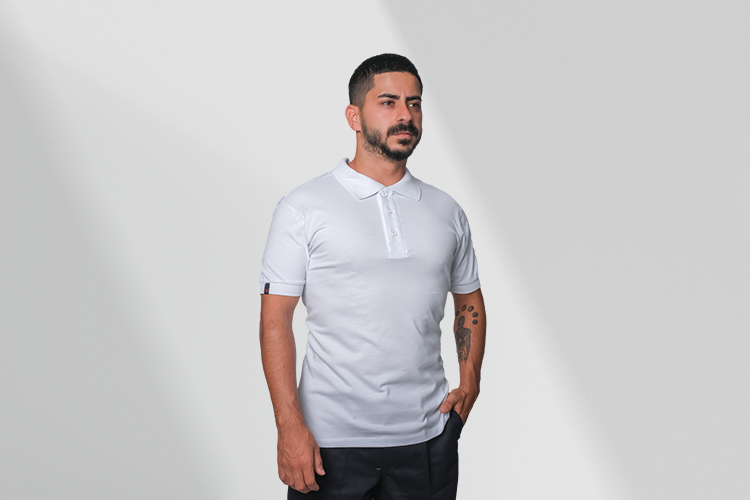 YouWear Polo Collar Combed Cotton T-shirt Products